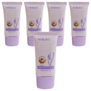 NARUKO 牛爾 台灣公司貨 水仙奇蹟修護BB防曬乳 SPF 50, 30ml, 5條