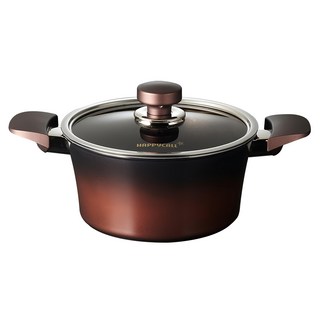 HAPPYCALL 鈦塗層雙耳湯鍋, 20cm, 1個, 20cm, 1個, HC3003-0145