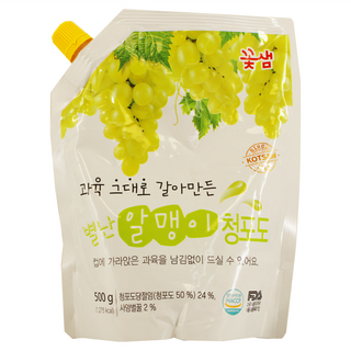 Kotsam 花泉 蜂蜜白葡萄茶, 500g, 1包, 1包