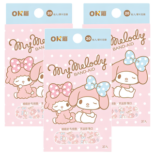Comfo Pore 康膚寶 OK蹦 MELODY, 20片, 3盒