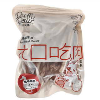 Puffy Paw 派特芙德 大口吃肉系列 犬貓用 低溫烘焙零食 ,鴨喉脆脆,60g,1包