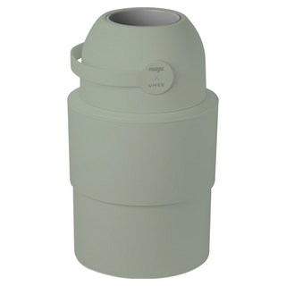 UMEE HEKA M 伸縮式尿布桶, 橄欖綠, 15L