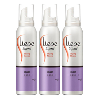 Liese 莉婕 絲逸歡 塑髮系列 造型泡沫, 150ml, 3瓶
