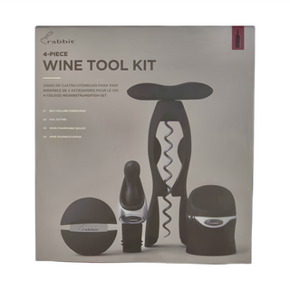 Bar Craft Rabbit 開酒注酒器 葡萄酒工具套件, KCA160, 1組