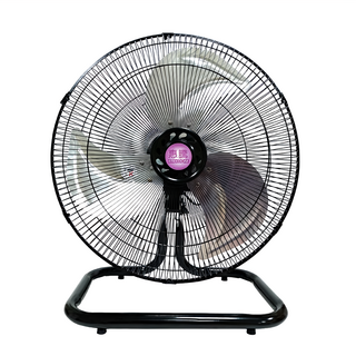 惠騰家電 18吋工業桌扇, 鋁合金風葉, 三段風速, MIT微笑標章, FR-181, 黑色