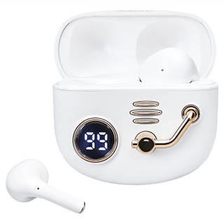 RASTO 舊時光電量顯示真無線藍牙5.3耳機, R-EPA051, 單色