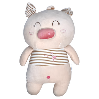 Mexsmon 美思夢 玩偶抱枕 100%聚酯纖維 適用年齡3歲以上, 戀愛豬