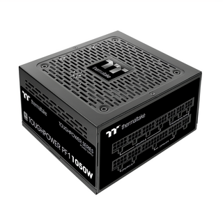 thermaltake 曜越 全模全日雙八 小白金 採用Toughfan高風壓風扇 不發光, 1個, Toughpower PF1 1050W