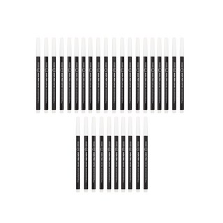 Liflin電腦閱卷專用簽字筆套裝 高級墨水 黑色, 30支