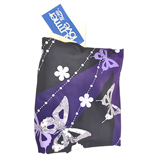 Summer love 夏之戀 大女連身三角泳衣, 黑色 + 紫色