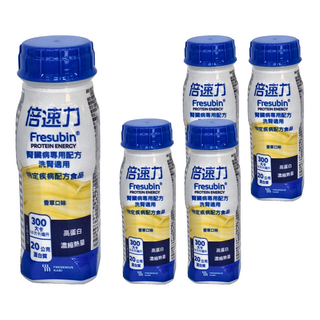 Fresubin 費森尤斯卡比 腎臟病專用 香草口味 配方食品, 200ml, 5罐