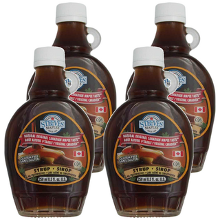 STEEVES MAPLES 加拿大楓糖漿, 250ml, 4瓶