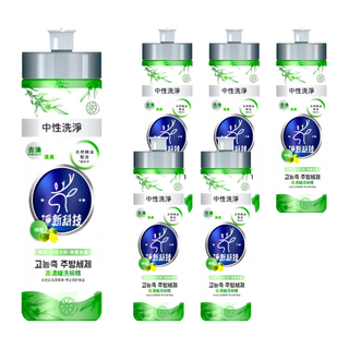 淨新科技 高濃縮洗碗精 B064 檸檬, 6罐, 240ml