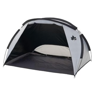 LOGOS 野餐帳 全封閉式魚座式框架 附專用收納袋 遮光率100% 紫外線遮蔽率99.9%, 抗光黑膠, 3~4人