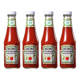 Heinz 亨氏 蕃茄醬300g x 4瓶組 - 家庭號經典美味，料理百搭首選, 300g, 4瓶
