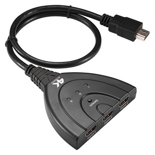 Alanview HDMI 4K2K三進一出切換器 v1.4 帶HDMI輸出線 VK301Z, 1個
