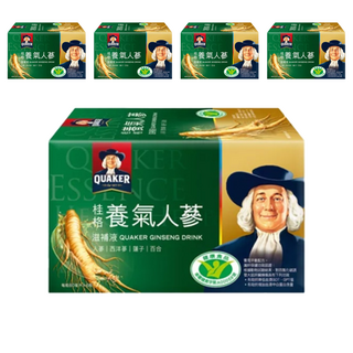 QUAKER 桂格 養氣人蔘滋補液 6瓶, 360ml, 5盒