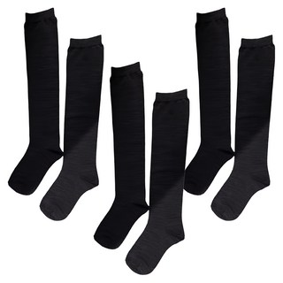 Guilleret 吸濕發熱抗菌美腿彈性半統襪 Set 3