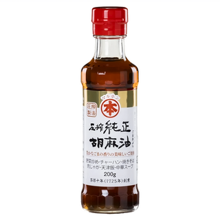 Maruhon 竹本 壓榨純正胡麻油, 200g, 1瓶