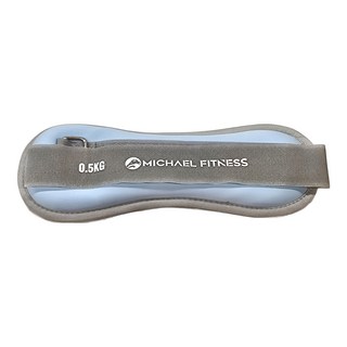 MICHAEL FITNESS 麥克健身 運動沙袋一組2入 負重跳舞/跑步/跳繩/瑜伽, 天空藍, 0.5kg, 不適用