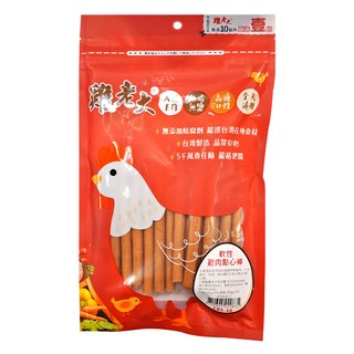 雞老大 軟性雞肉點心棒, 無鹽低脂無著色, 全犬種適用, 170g, 1包