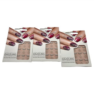 GLOSSYBLOSSOM 3D眩眼美甲貼 Set, 翅膀, 1組