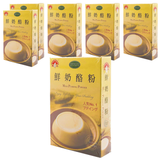 新光洋菜 鮮奶酪粉，6份, 100g, 6盒