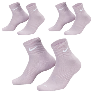 NIKE 耐吉 U NK EVRY PLS CSH ANK 3PR 132 短襪厚底 SX6890990M 3雙