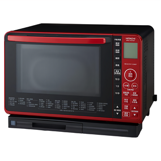 HITACHI 日立 過熱水蒸氣烘烤微波爐 MRO-VS700T，92道自動料理，125道食譜，紅外線溫度感測，22L容量, MRO-VS700T-R