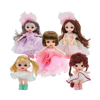 Kanier 公仔娃娃5個組 LED櫥窗盒版 8884B, 姐妹款, 1盒