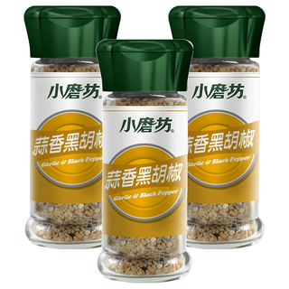 小磨坊 蒜香黑胡椒, 32g, 3瓶