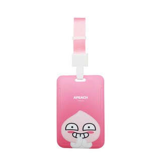 KAKAO FRIENDS 超萌票卡夾 - 紅色Neo, 粉紅Apeach, 黃色集合, 深藍Ryan, 6.8 x 11cm, 1個