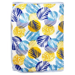 長青樹 成人鋪棉肚圍, 藍/粉紅, 35%棉+65%聚酯纖維, 柔軟內裡鋪棉手工車縫圓形邊, B-9967, 1件