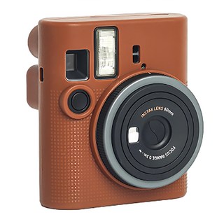 CAIUL 彩友樂 拍立得矽膠保護套 mini41適用 棕色, 1個, CYL-25052103