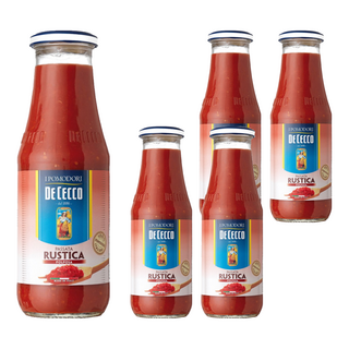 DE CECCO 得科 Passata Rustica Polposa 義大利蕃茄泥, 700g, 5瓶