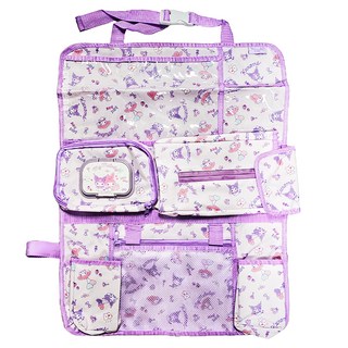 Skater CSBP1 車用椅背收納袋, 美樂蒂與庫洛米 紫色, 1個