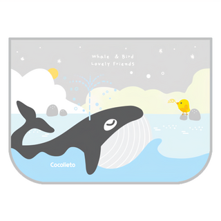 coco Lieto 韓國磁吸式汽車遮陽簾, 1個, 鯨魚