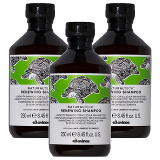 davines 達芬尼斯 NATURALTECH™️ 更新洗髮露 適合所有頭皮和髮質的長效洗髮精, 250ml, 3瓶
