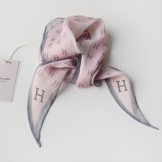 VARVISU 迷你網眼蕾絲菱形絲巾