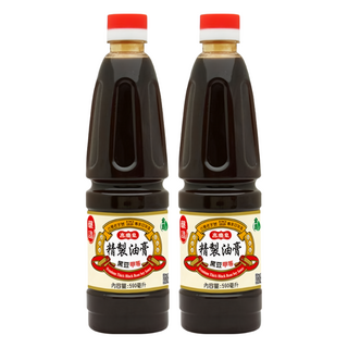 高慶泉 精製甲等黑豆油膏 Black Bean Soy Sauce Paste, 590ml, 2瓶