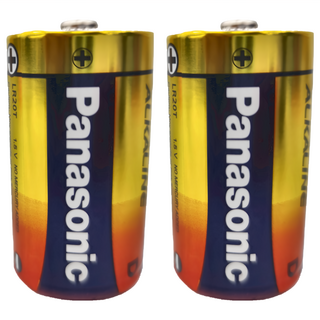 Panasonic 大電流鹼性電池1號, 2顆, 1組