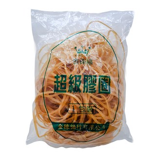 Life 徠福 橡皮圈 A級 8兩裝, 黃色, 1包