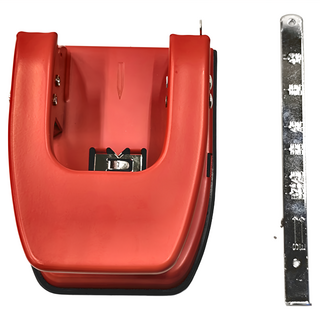 KW-triO 堡勝企業 二孔打孔機, 紅色, 適用於紙張及文件打孔用途, 1個