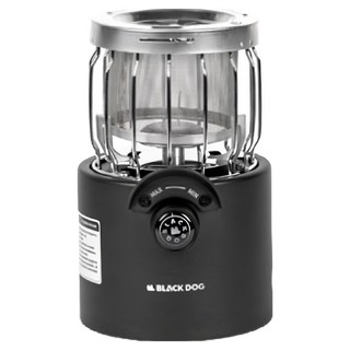 BLACK DOG 黑狗 烈陽取暖爐 小號(19 x 12cm), 1個, 黑色 + 銀色