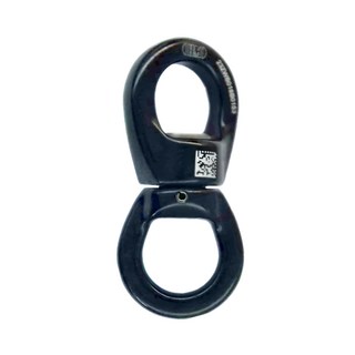 Rock Empire Swivel 萬向連接器, 重量74.2g, 最大強度30kn, 74.2g, 黑色
