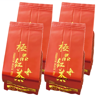 喝茶閒閒 經典蜜香紅茶葉 自然果酸蜜香結合醇厚紅茶 專業比賽等級製作 順口不苦澀 真空包裝 防止茶葉變質, 150g, 1包, 4包