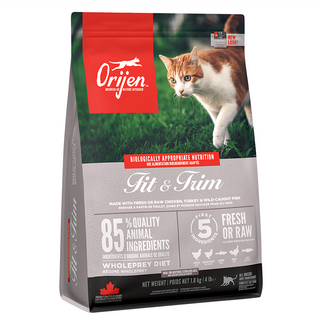 Orijen 歐睿健 台灣公司貨 全齡室內貓 無穀鮮肉配方貓糧, 鮮雞, 1.8kg, 1袋