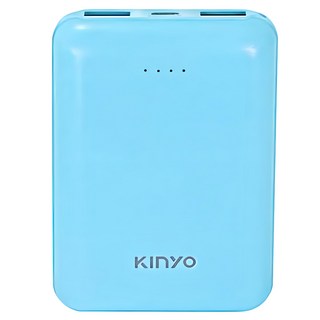Kinyo 行動電源 附USB-Micro USB充電線 + 蘋果轉接頭, KPB-1280, 顏色隨機