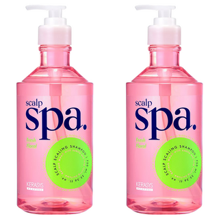 KERASYS 頭皮SPA香氛洗髮精，果萃成分，深層清潔去角質，修護頭皮，花果香氣, 750ml, 2瓶