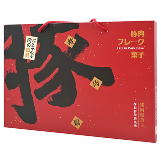 金合麥 台灣豬肉鬆菓子禮盒, 225g, 1盒